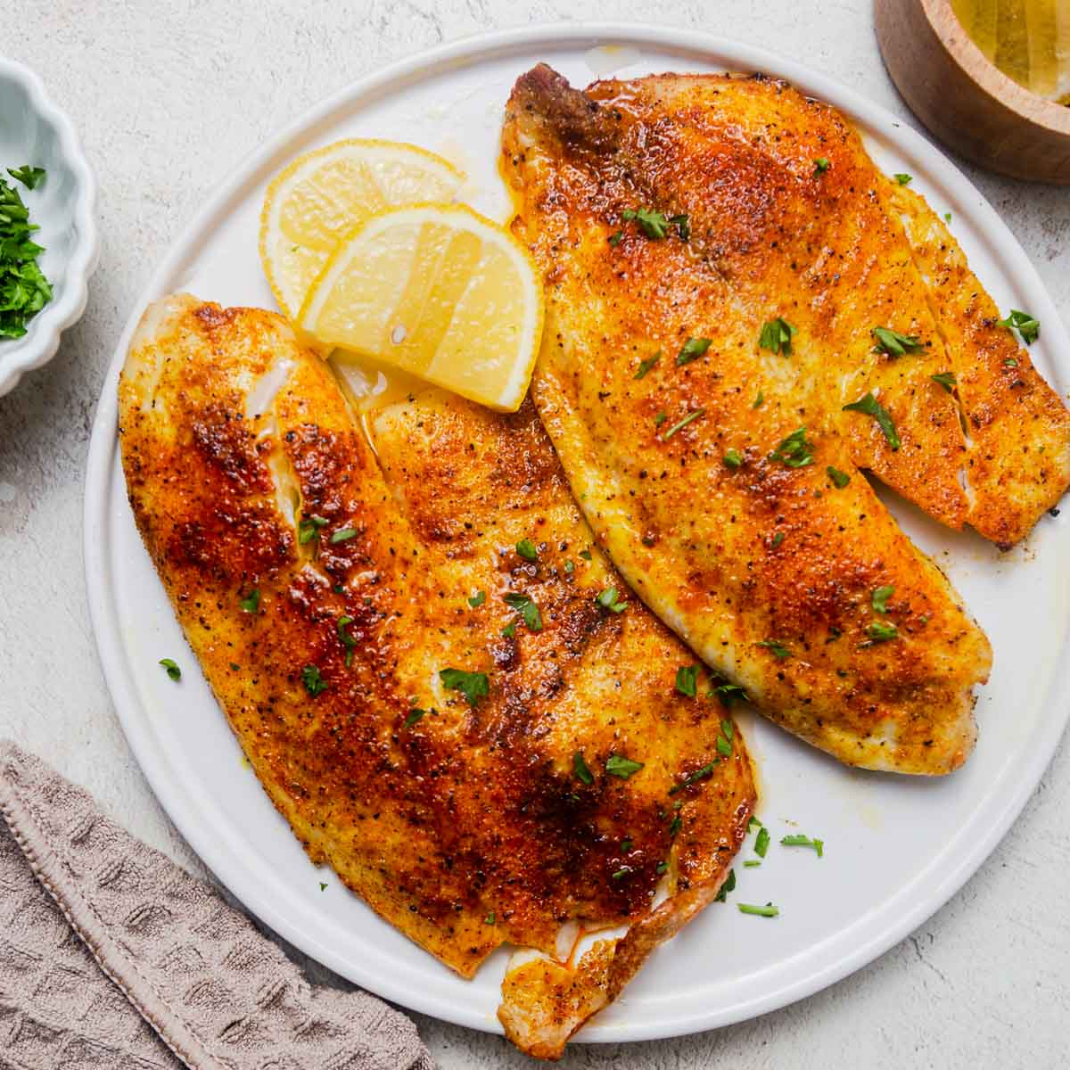 AIR FRYER TILAPIA