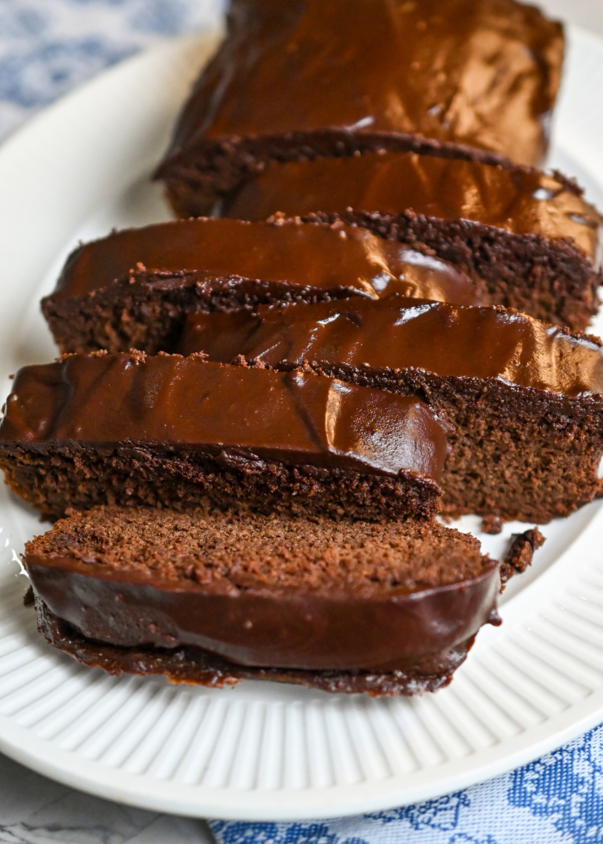 Dreamy Cream Cheese Chocolate Pound Cake