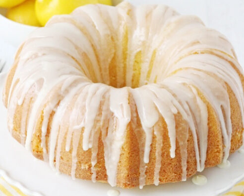 Lemon Pound Cake Recipe (Gluten-Free, Sugar-Free)