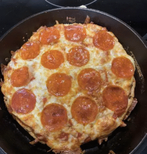 Sourdough discard pizza