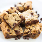 Sourdough Chocolate Chip Cookie Bars