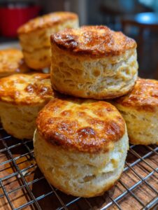 Buttery Sourdough Biscuits